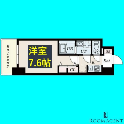 S-RESIDENCE桜本町awesome(オーサム)の間取り