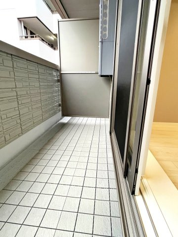 ノーザンクロスのバルコニー
