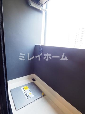 ドゥーエ梅屋敷のバルコニー