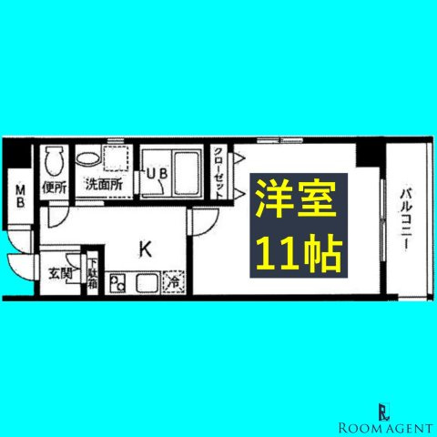 第15フクマルビルの間取り