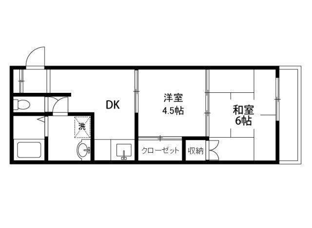 シティーユープラザの間取り