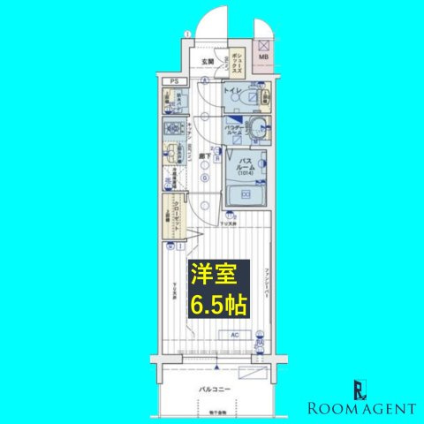 エステムコート名古屋グロースの間取り