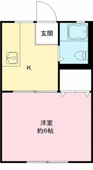 【間取り】 | 長谷川ハイツ(ハセガワハイツ)