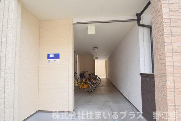 フジパレス城東諏訪Ⅴ番館のエントランス