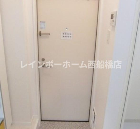 ルミナス田尻の玄関