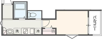 【間取り】 | ＭＥＬＤＩＡ秋山 | 間取りです。