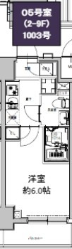 S-RESIDENCE市川の間取り