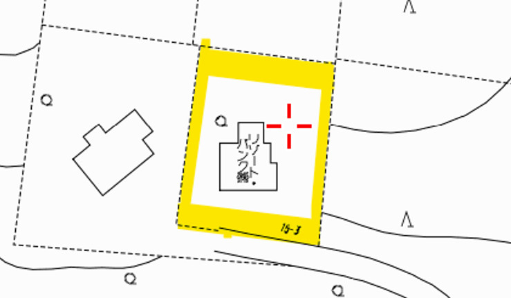 伊豆天城リゾート㉔古家付きの土地図
