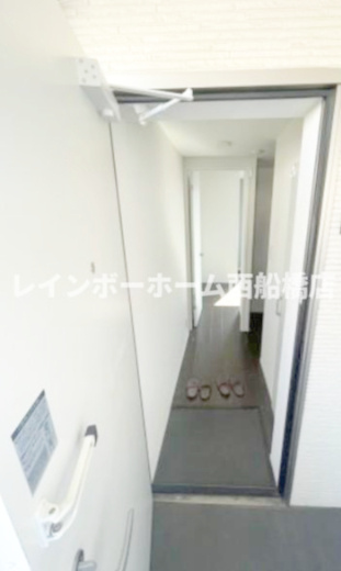 カルム西船橋の玄関
