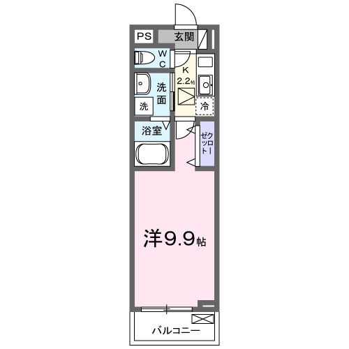 アリエッタの間取り