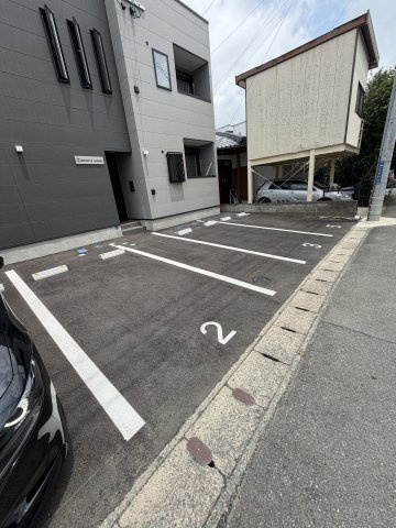 熊本市北区楠８丁目のアパートの駐車場|駐車場完備です