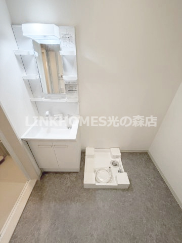 熊本市北区楠８丁目のアパートの洗面所|同タイプの別号室の写真です。