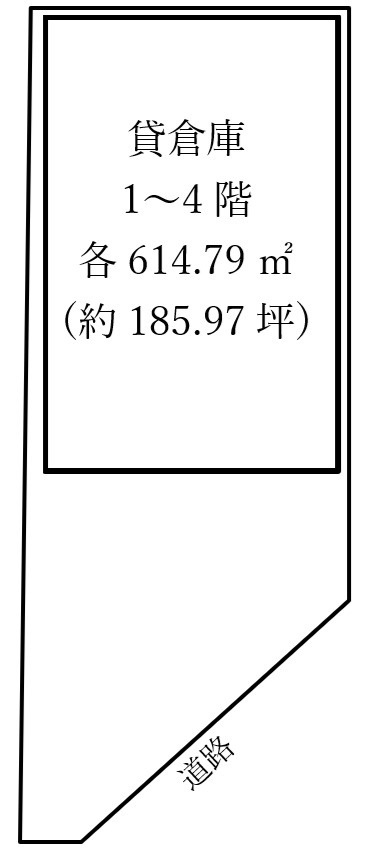 寝屋川市池田北町貸倉庫330万円の間取り