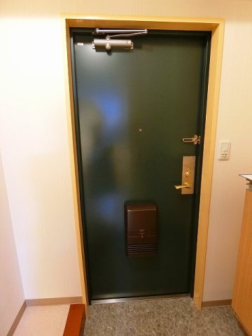 OMマンション東生駒の玄関|玄関です