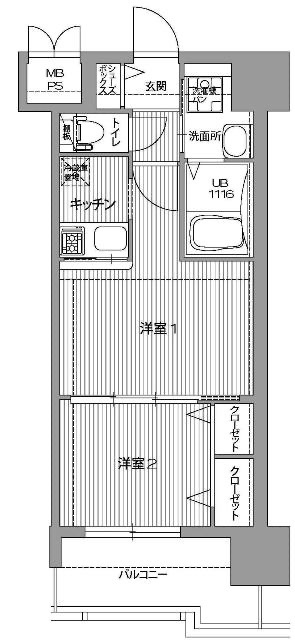 新品家具付きマンション大橋8(KaGood福岡)の間取り|※間取りと異なる場合は現状を優先します。