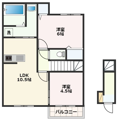 ルネッサンスの間取り