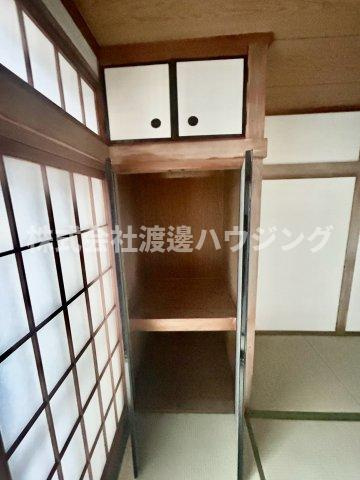 ロッヂm豊秀町2丁目テラスハウスの収納