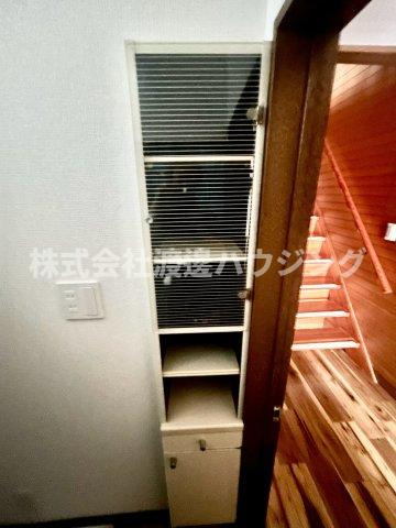 ロッヂm豊秀町2丁目テラスハウスの収納