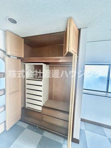 ロッヂm豊秀町2丁目テラスハウスの収納