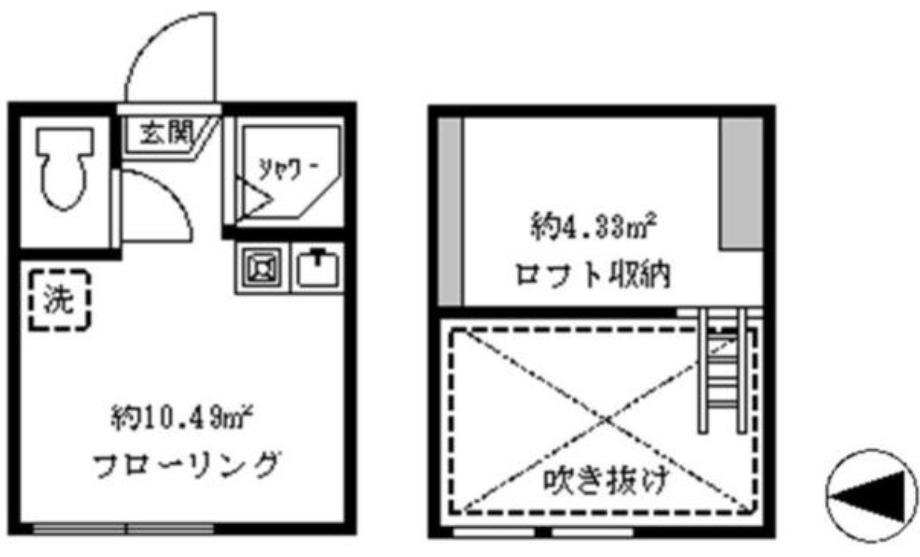 フェリスワンダーの間取り