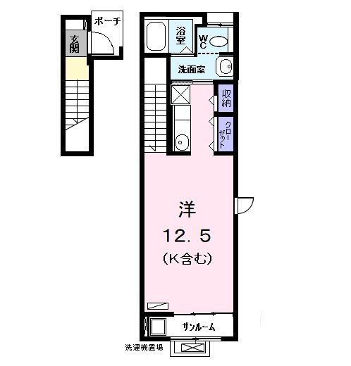 Ｔ・ＰＬＡＣＥ　Ⅱの間取り