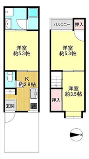 【間取り】 | 秋葉町　中古テラスハウス