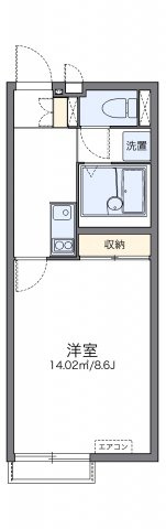レオネクストフラワーヒルⅢの間取り