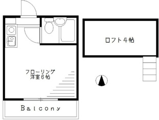 ロフト４．５帖付！