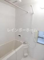 AJ新松戸Ⅱの浴室|落ち着いた空間のお風呂です