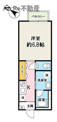 イースターリリー川口の間取り