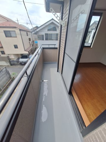 石橋メゾンのバルコニー
