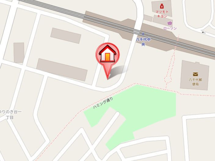 ソフィアグレース八千代の地図