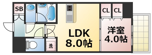 【間取り】 | パラゴン小路　仲介手数料無料