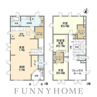 【間取り】 | 深沢１丁目貸家