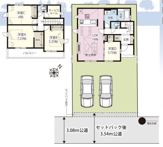 【間取り】 | GRAFARE 桶川市北5期　新築戸建　全1棟　1号棟