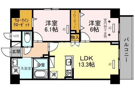 【間取り】 | グランツコート御幣島