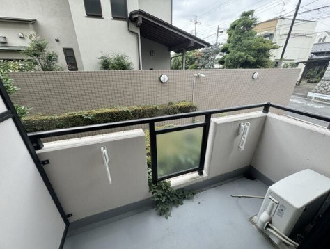 ISM北小金のバルコニー