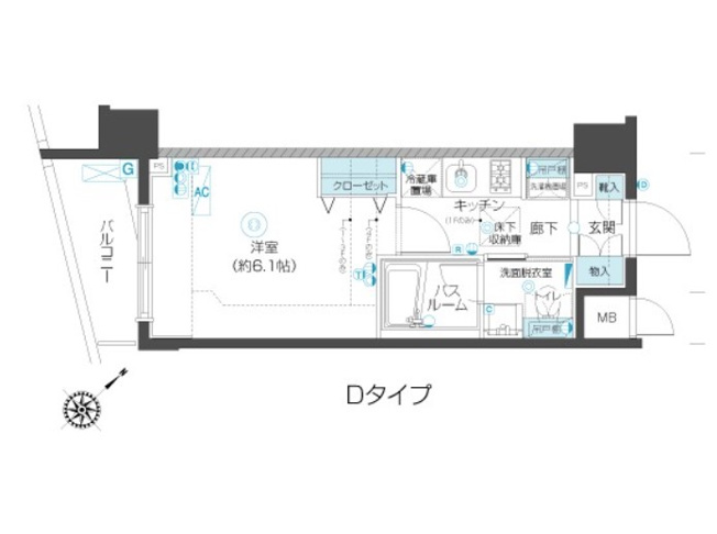 【間取り】 | フェニックス練馬桜台