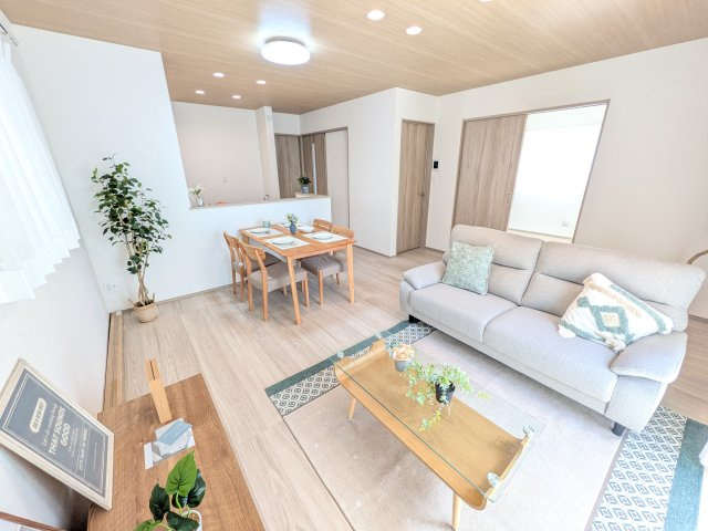 我孫子市青山台Ⅱ　新築戸建て　Ｂ号棟の居間・リビング