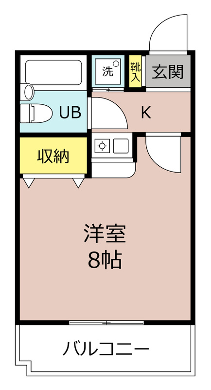 エスコートパレスの間取り