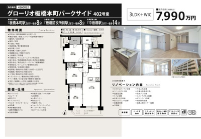 【その他】 | グローリオ板橋本町パークサイド　仲介手数料無料＋40万円現金プレゼント中