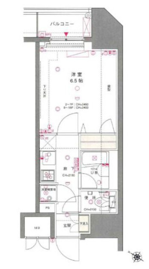 【間取り】 | 東京　蒲田　Square Tower