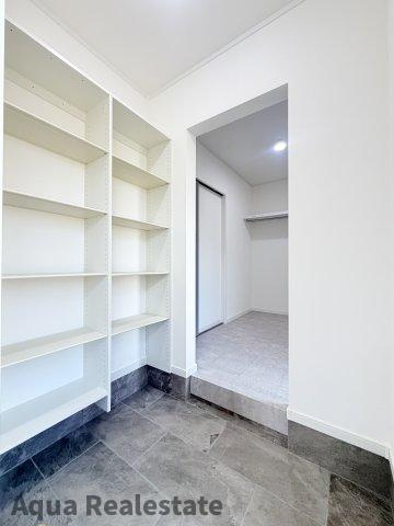 藍住町富吉字大向　新築分譲住宅の収納|十分な収納スペースがあります