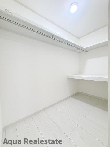 藍住町富吉字大向　新築分譲住宅の収納|専用の収納スペースです