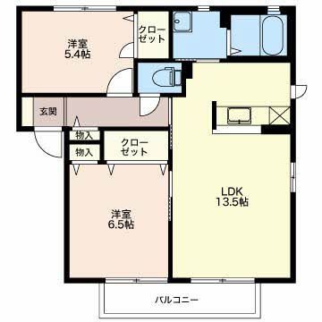 グランコートの間取り