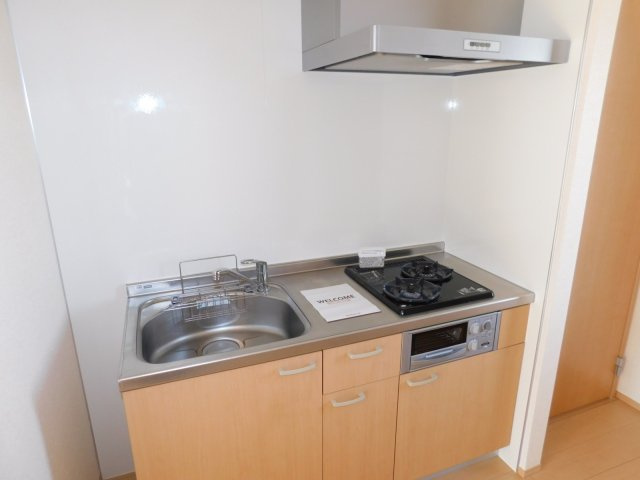 グレイスコートのキッチン|別部屋の写真です