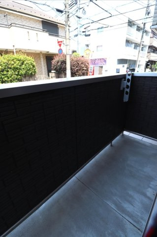ラフィーネ氷川台のバルコニー