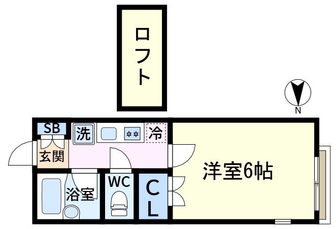 プログレ中央の間取り