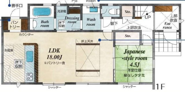 沼津市下香貫木ノ宮全2棟　2号棟の間取り