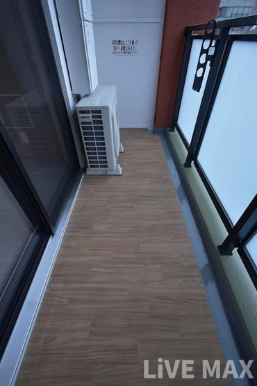 【バルコニー】Uresidence Temmabashi（旧：T’s SQUARE Kitahama）